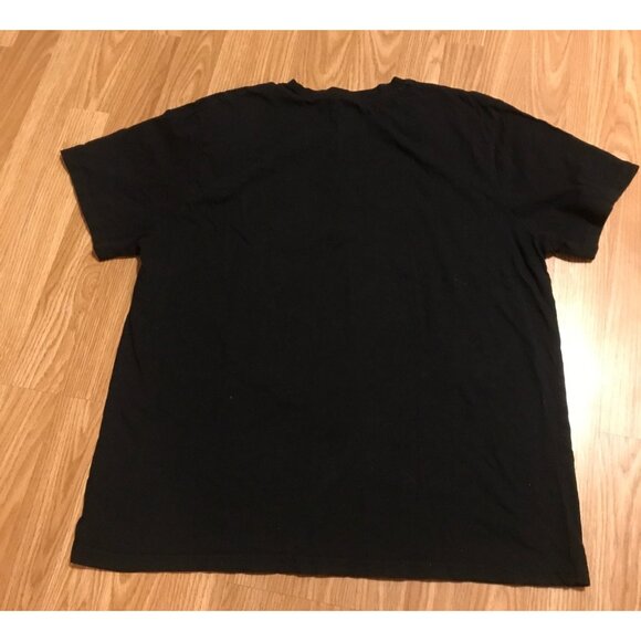 Bah Humpug Christmas Graphic T-Shirt L/G Black Cotton Pug Dog Cotton Unisex - Picture 4 of 6